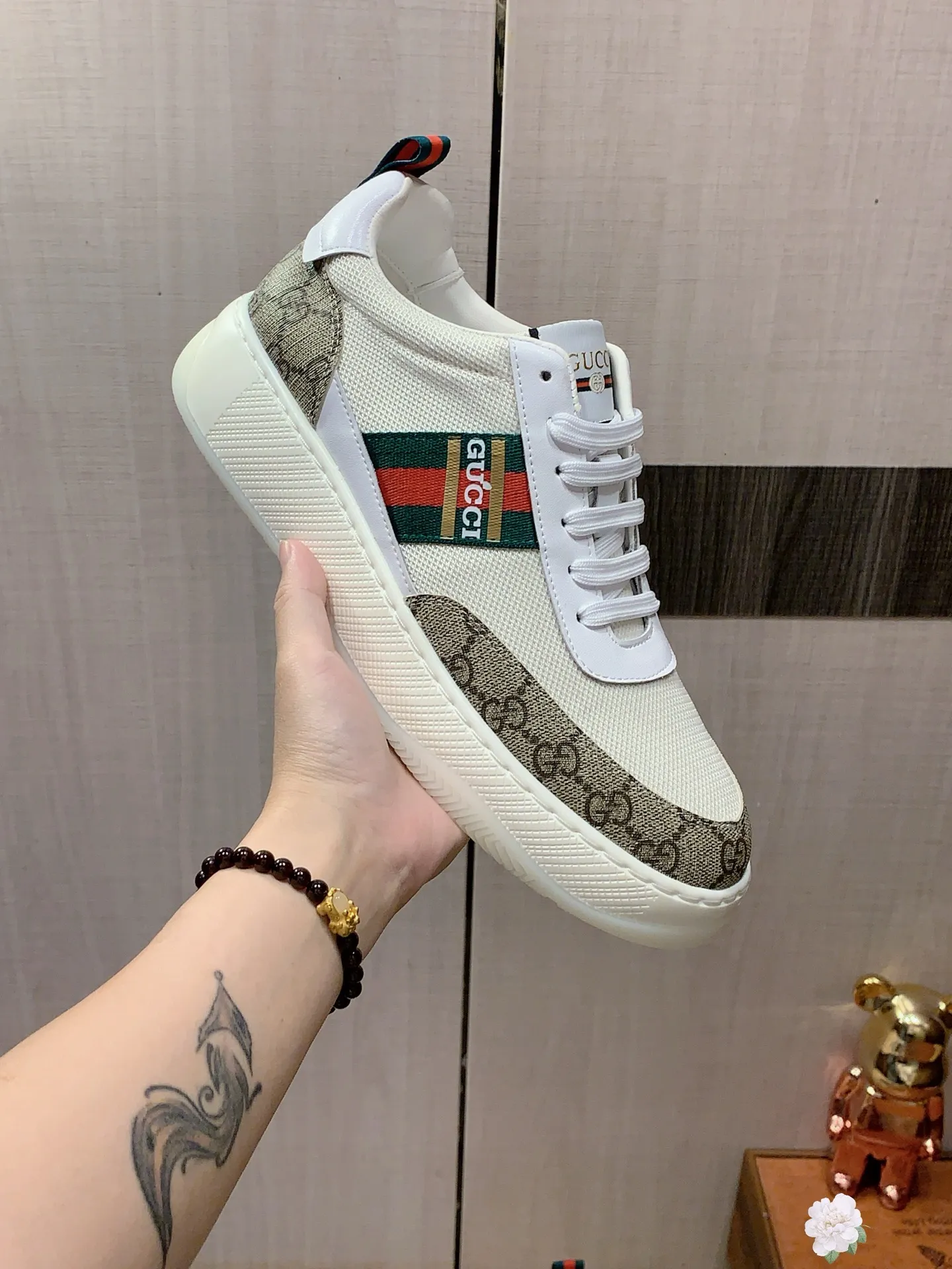 Men's Men's Shoes💰442💰💰🎩🎩[Lightning][Lightning] "Gucci*" The latest and most popular casual shoes, top brand [seduce] luxury~purchase, top~quality. [Strong] The upper is made of imported breathable cowhide with material ➕ breathable sheepskin lining (•) and fine workmanship. The original stylish and stylish soft rubber wear-resistant and non-slip outsole is light and comfortable on the feet. The real thing looks better when photographed in person. No. 143: Code: 38-44, 45 can be customized, 4️⃣ colors are available